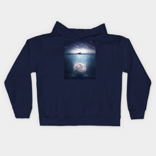 Searching For The Moon Kids Hoodie